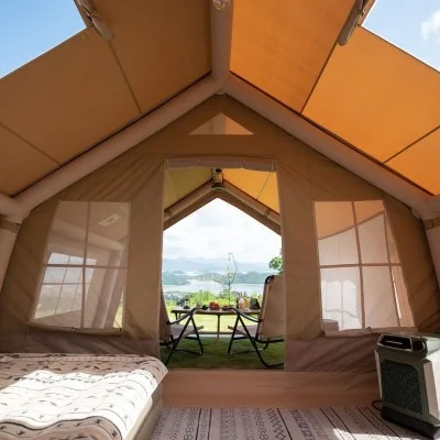 Naturehike Extend Air 17.2 Inflatable Tent - Quicksand Gold (Camp Version) (480*360*250)